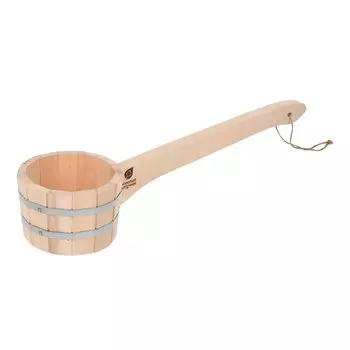 Ковш бондарный для бани 0.6 л, с горизонтальной ручкой, Банные штучки, 03589