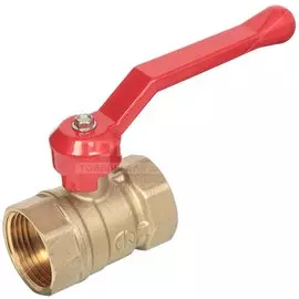 Кран для воды, 1" (25 мм), Г-Г, ручка, AquaLink, 11Б27п1, 04780