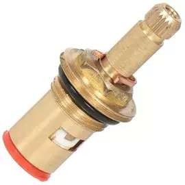 Кран-букса 3/8 '', 24 шлиц, 90 °, 2 резьбы, с керамическими вставками, индивидуальная упаковка, 38 г, ComfortFactor, №17, 23755-10