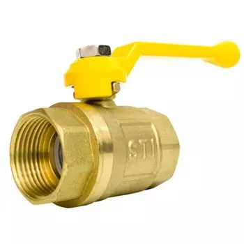 Кран для газа 1", г-г, ручка, STI