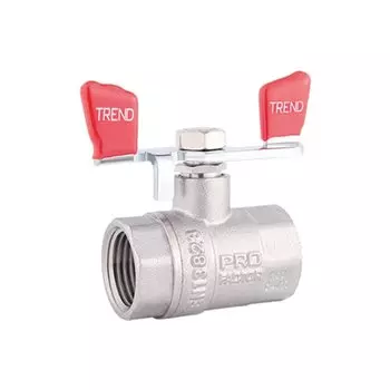 Кран для воды, 3/4", г-г, ручка-бабочка, Trend, ProFactor