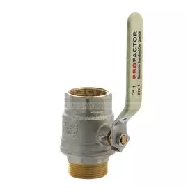 Кран для воды, 1"1/2, г-ш, ручка, Standard, ProFactor