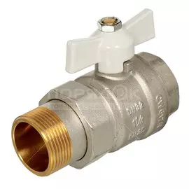 Кран для воды, 1" 1/4 (32 мм), с американкой, индивидуальная упаковка, ProFactor, Standard, PF UBV 327S