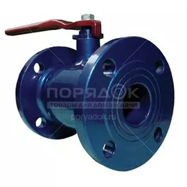 Кран шаровой цельносварной фланцевый 11с67пЦФ с неполным проходом DN 80/65 PN16
