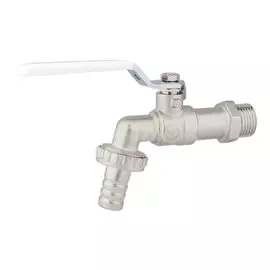 Кран водоразборный, 1/2", со штуцером, ProFactor