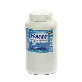 Краска воднодисперсионная, Магия радуги, М-3, универсальная, моющаяся, матовая, 1.3 кг