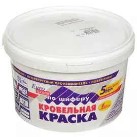 Краска НовБытХим, кровельная, синяя, 2.4 кг