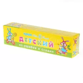 Крем детский Невская косметика от ушибов и ссадин, 40 мл