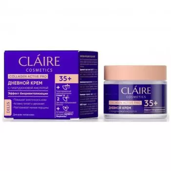 Крем для лица, Claire Cosmetics, Collagen Active Pro, дневной, 35+, 50 мл