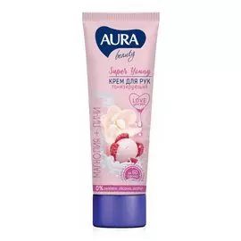 Крем для рук Aura Beauty Тонизирующий магнолия+личи, 75 мл