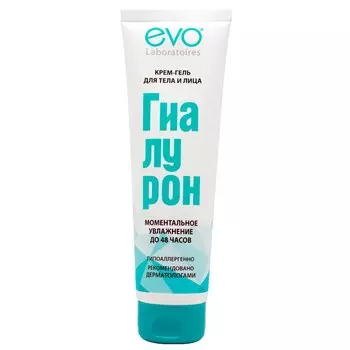 Крем-гель для лица и тела, Evo, Гиалурон, 150 мл