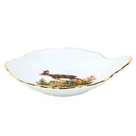 Креманка фарфор, 11х2.5 см, с ручкой, Bernadotte, Охотничьи сюжеты, P1751241JQZU001011