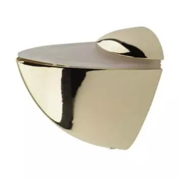 Крепление для полки, 50х50 мм, 2 шт, золото, Trodos, Пеликан, 304040