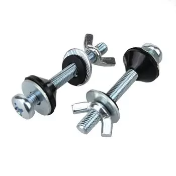 Крепление для унитаза к бачку, 2 шт, М8, с барашком, индивидуальная упаковка, MasterProf, ИС.131752