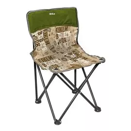 Кресло складное 46х46х77 см, Премиум 3, хаки, ткань водооталкивающая, с сумкой-чехлом, со спинкой, 100 кг, Nika, ПСП3/СХ