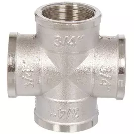 Крестовина 3/4", никель, STI