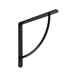 Кронштейн Dome, сталь, 200х200 мм, черный