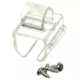Кронштейн U-шины соединительный, прозрачный, СФ40.3.01.01.55.001