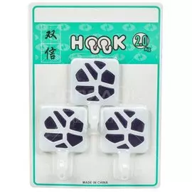 Крючки для ванной Следы T2020-2569 самоклеящийся, 3 шт