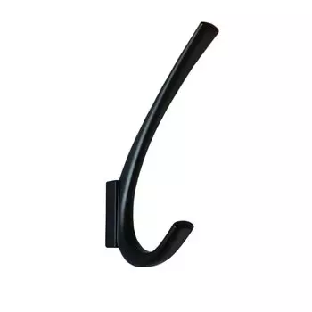 Крючок 2-рожковый, ЦАМ, Trodos, 1642, 302125, черный матовый