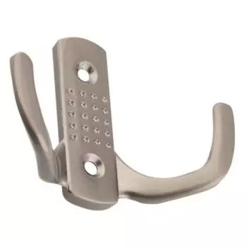 Крючок 2-рожковый перфорированный, Trodos, 04.48.05, 302132, никель