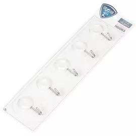 Крючок для ванной JC-13967 на хром, 5 шт