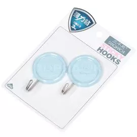 Крючок самоклеящийся, 2 шт, Пуговки, JC-13961