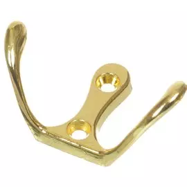 Крючок двойной малый, 04.11.01, 302028, золото