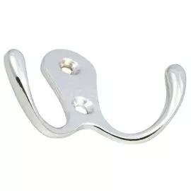 Крючок двойной большой, 04.12.07, 302039, серебро