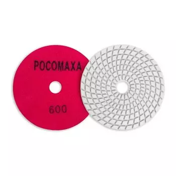 Круг алмазный гибкий Росомаха, диаметр 100 мм, зернистость P600, шлифовальный, 150600