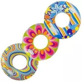 Круг надувной 97 см, Intex, с ручками, от 9 лет, 58263NP