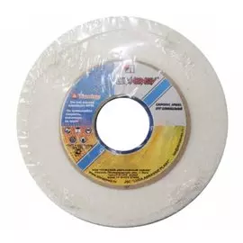 Круг шлифовально-точильный LugaAbrasiv, 25A, диаметр 200х25 мм, посадочный диаметр 32 мм, зернистость 40, белый, K,L 50 м/с V