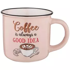 Кружка фарфор, 355 мл, Кофемания, подарочная упаковка, Lefard, 260-633