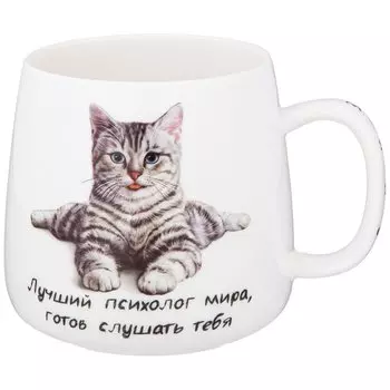 Кружка фарфор, 400 мл, Бери Кота, Lefard, 85-1944