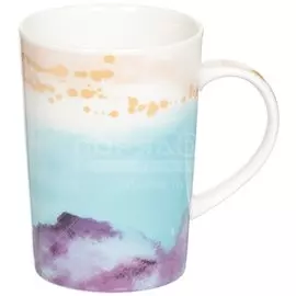 Кружка керамическая Daniks Акварель, 340 мл