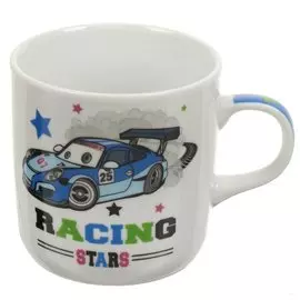 Кружка керамика, Крутой гонщик, 230 мл, Daniks, белая