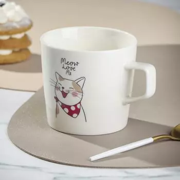 Кружка керамика, 300 мл, Зверье мое, Y4-8991