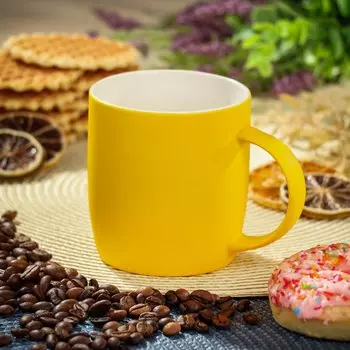 Кружка керамика, 330 мл, Софтач, Y6-10187