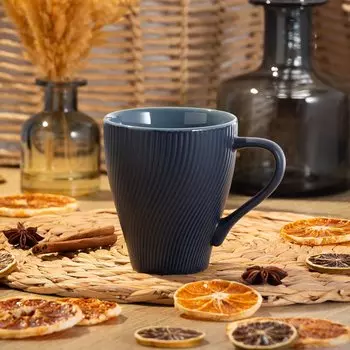 Кружка керамика, 350 мл, Матовый вихрь, Y6-10200