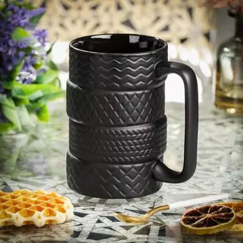 Кружка керамика, 400 мл, Плетенка, Y6-10139