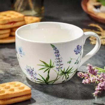 Кружка керамика, 450 мл, Полевые цветы, Y4-8041