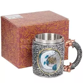 Кружка нержавеющая сталь, 460 мл, Рыбалка, Y6-2139