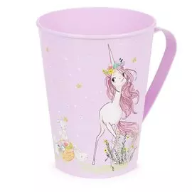 Кружка пластик, Волшебная страна, 350 мл, для девочек, Альтернатива, М8688