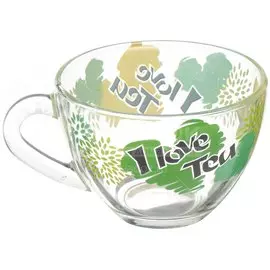 Кружка стекло, 200 мл, Прага Чайная, ОСЗ, С1416 К