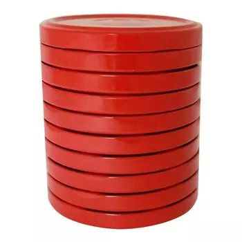 Крышка металл, винтовая, 20 шт, для банок Твист-Офф 82мм, Авестар, Монохром