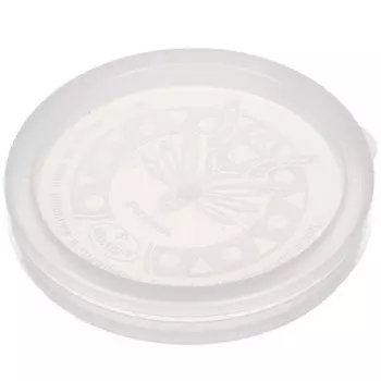 Крышка полиэтилен, вакуумная, два ушка, Радиан, Лайт, 10080405, бесцветная