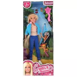 Кукла Сестра Софии, 29 см, в комплекте собака и расческа, 66000-SS-BB