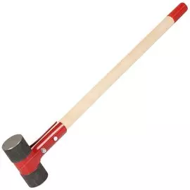 Кувалда 5 кг, рукоятка дерево, круглая