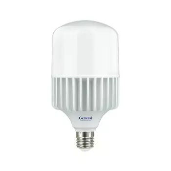 Лампа светодиодная E27, 100 Вт, 230 В, 6500 К, холодный белый свет, General Lighting Systems, HPL, высокомощная, 694300, 694300