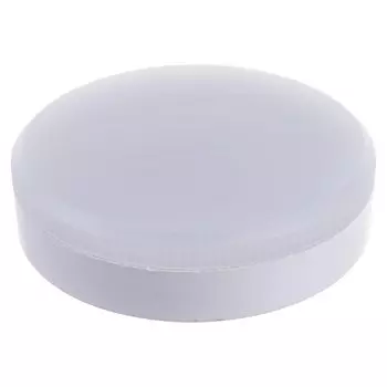 Лампа светодиодная GX53, 12 Вт, 220 В, таблетка, 2800 К, теплый белый свет, Ecola, LED